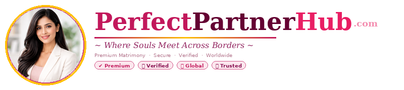 PerfectPartnerHub Logo - Premium Matrimony & Dating Platform